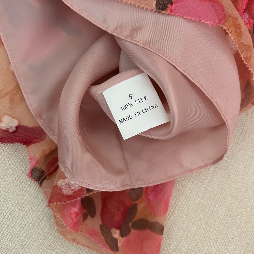 JUICY COUTURE 100% Silk Mini Dress Size Small